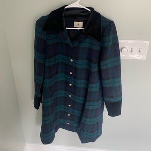 Tuckernuck Plaid Collared Holiday Dress